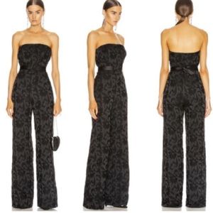 Alexis Black Venetia Strapless Jumpsuit